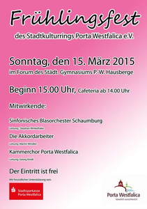 SKR Flyer Frühlingsfest 2015 Porta